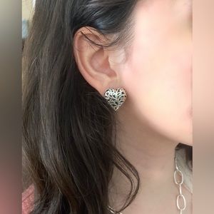 Heart Earrings.  Perfect for Valentine’s Day!